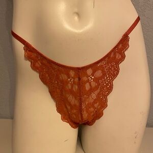 Victoria’s Secret Very Sexy Brazilian Slip Panty Rare Rust Color 🆕 VS Panties